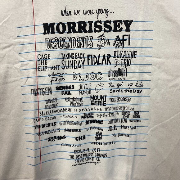 When We Were Young Festival T-Shirt Large - Picture 2 of 4